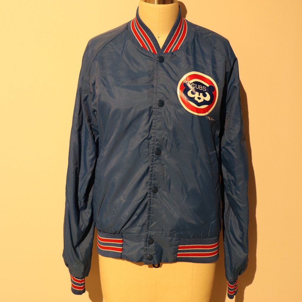 90s Chicago Cubs Chalkline Jacket
